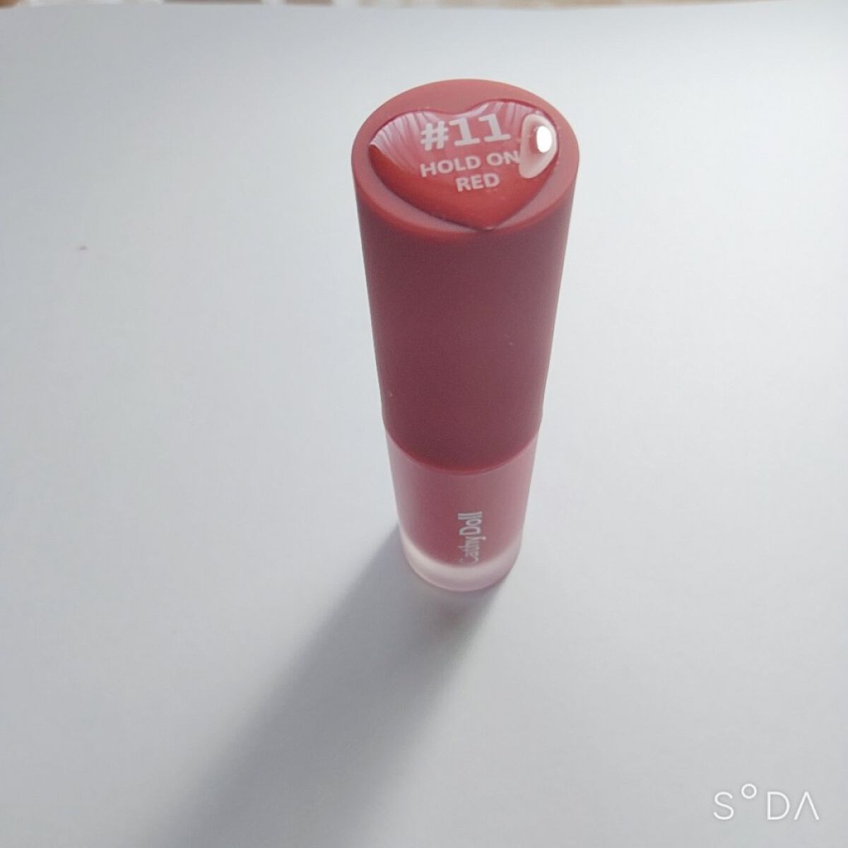 リップアンドチーク ヌードマットティント/CathyDoll/リップティントを使ったクチコミ（3枚目）