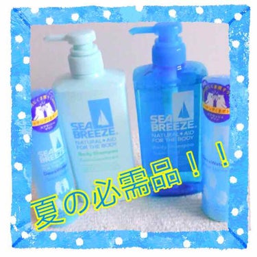 シーブリーズ ボディシャンプー クール＆デオドラントのクチコミ「毎年 夏の必需品🥵🌊

SEA BREEZE
          ↓
Body Shampoo.....」（1枚目）