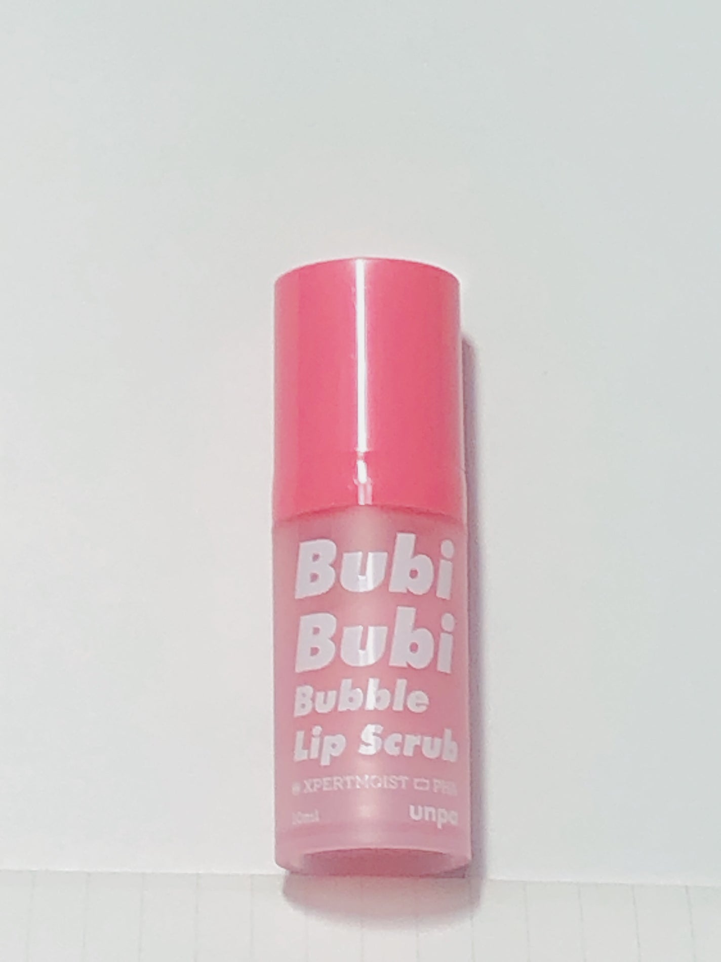 ブビブビ バブルリップスクラブ/unpa/リップスクラブを使ったクチコミ(3枚目)