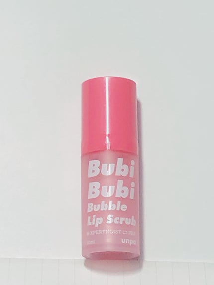 ブビブビ バブルリップスクラブ/unpa/リップスクラブを使ったクチコミ(3枚目)