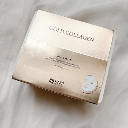 ゴールドコラーゲンデイリーマスク/SNP/シートマスク・パックを使ったクチコミ(1枚目)