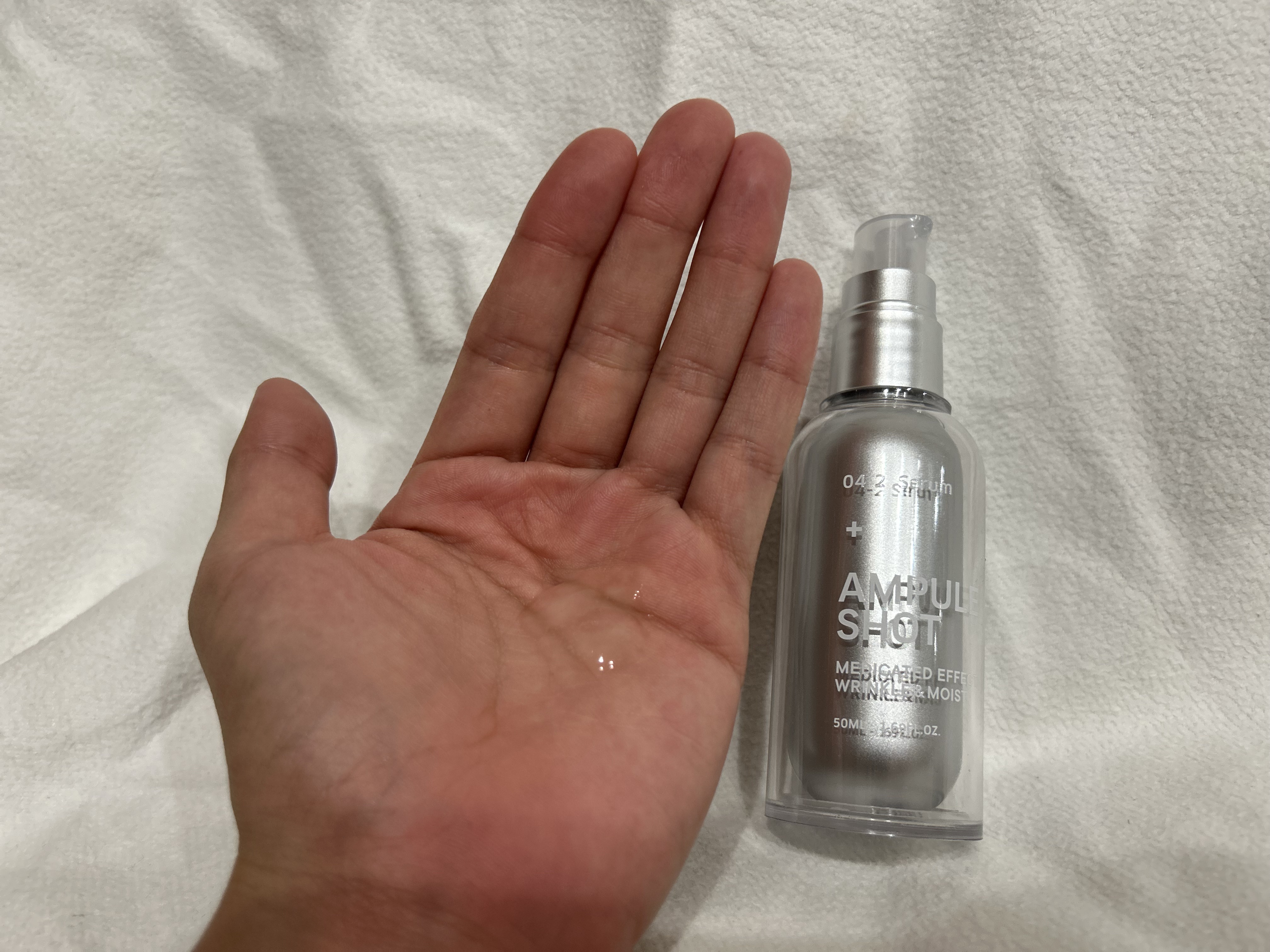 薬用 エフェクト リンクル＆モイスト セラム/AMPULE SHOT/美容液を使ったクチコミ（2枚目）