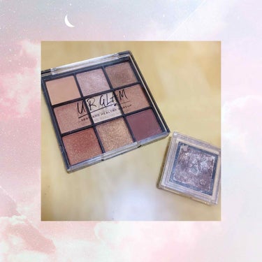 UR GLAM　BLOOMING EYE COLOR PALETTE/U R GLAM/アイシャドウパレットを使ったクチコミ（1枚目）