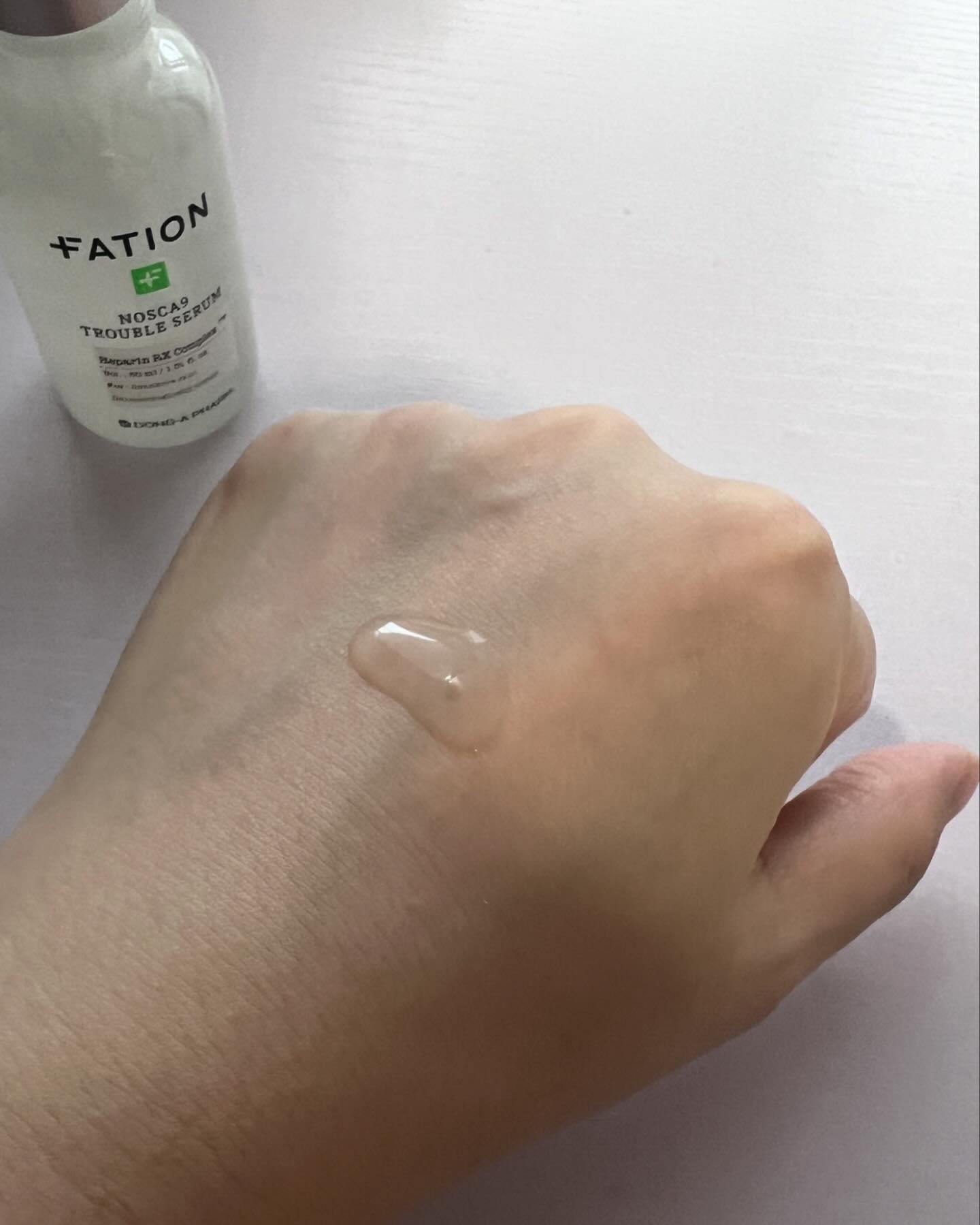 ノスカナイン トラブル セラム/FATION/美容液を使ったクチコミ（3枚目）
