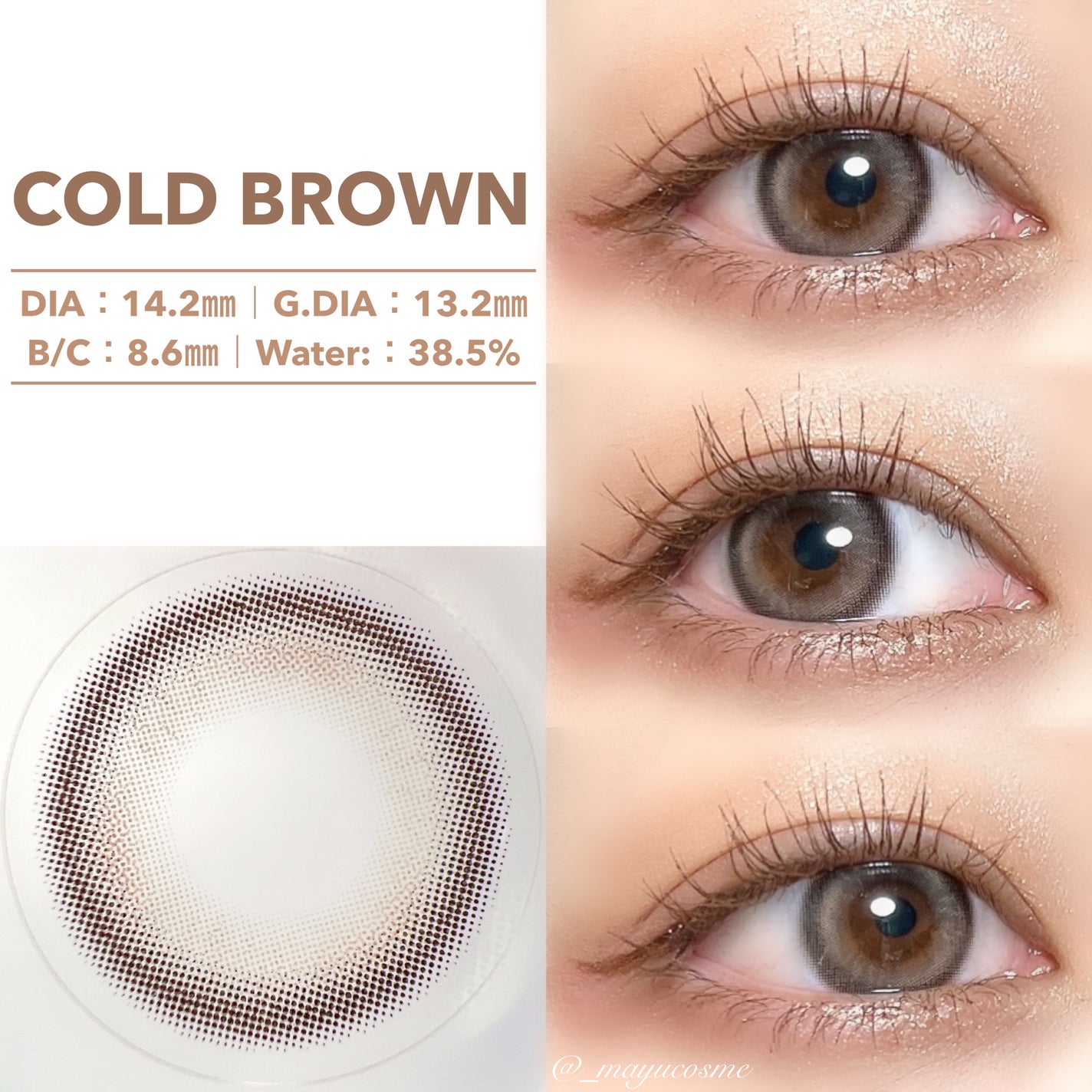 Bean Kristin 1month/Hapa kristin/1ヶ月(1MONTH)カラコンを使ったクチコミ(2枚目)