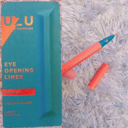EYE OPENING LINER/UZU BY FLOWFUSHI/リキッドアイライナーを使ったクチコミ(2枚目)
