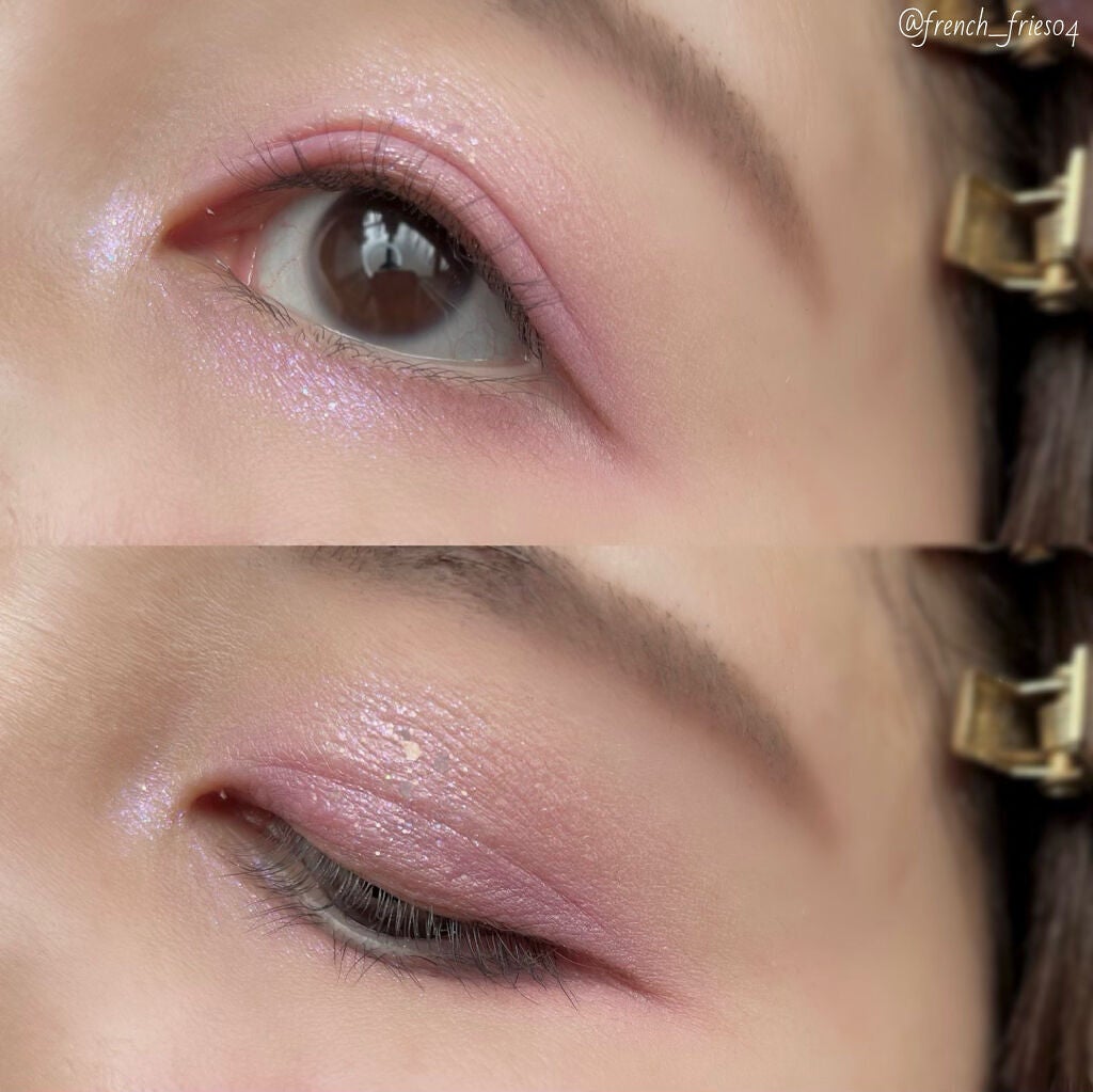 グリッターペディアアイパレット/unleashia/アイシャドウパレットを使ったクチコミ(4枚目)