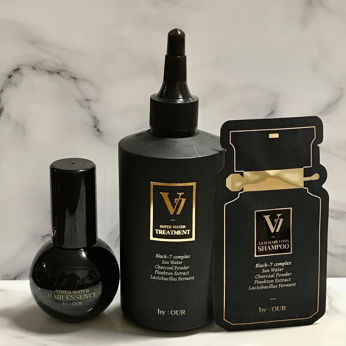 V7 アンチヘアロス シャンプー/by : OUR/サロンシャンプーを使ったクチコミ（1枚目）