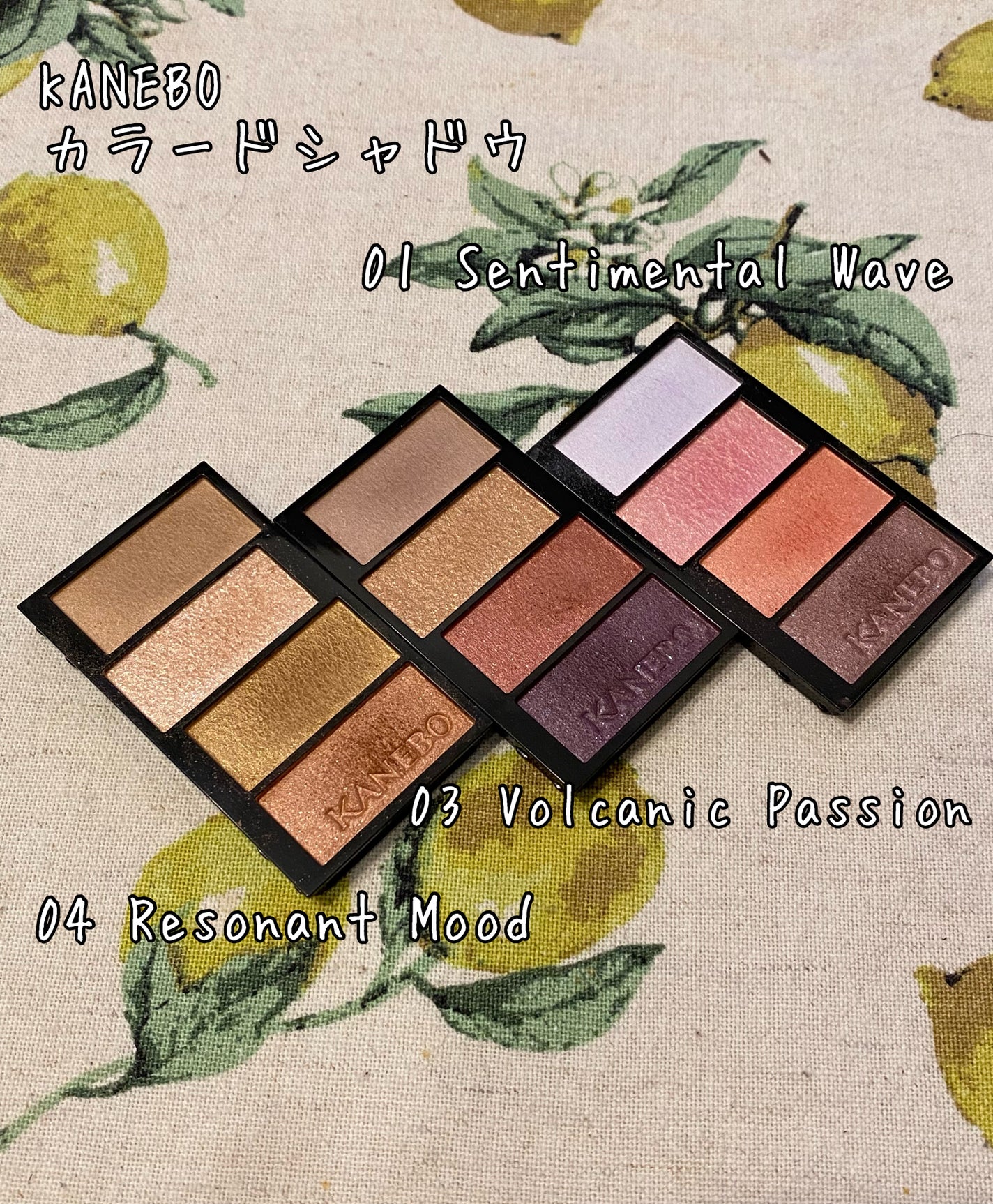 カラードシャドウ/KANEBO/アイシャドウパレットを使ったクチコミ(3枚目)