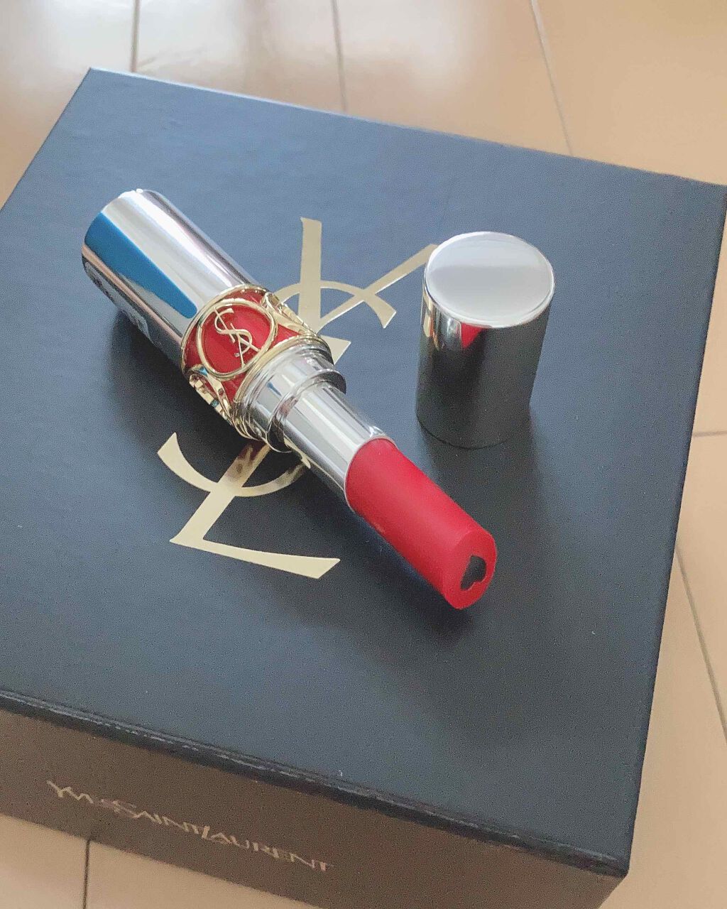 ヴォリュプテ プランプインカラー/YVES SAINT LAURENT BEAUTE/口紅を使ったクチコミ(1枚目)