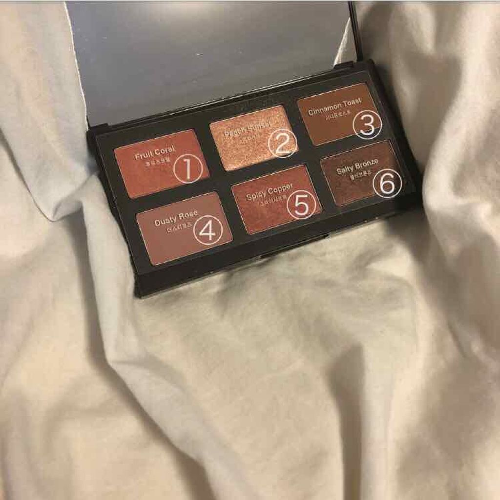 イッツスキン ライフカラーパレット/It's skin/アイシャドウパレットを使ったクチコミ(2枚目)