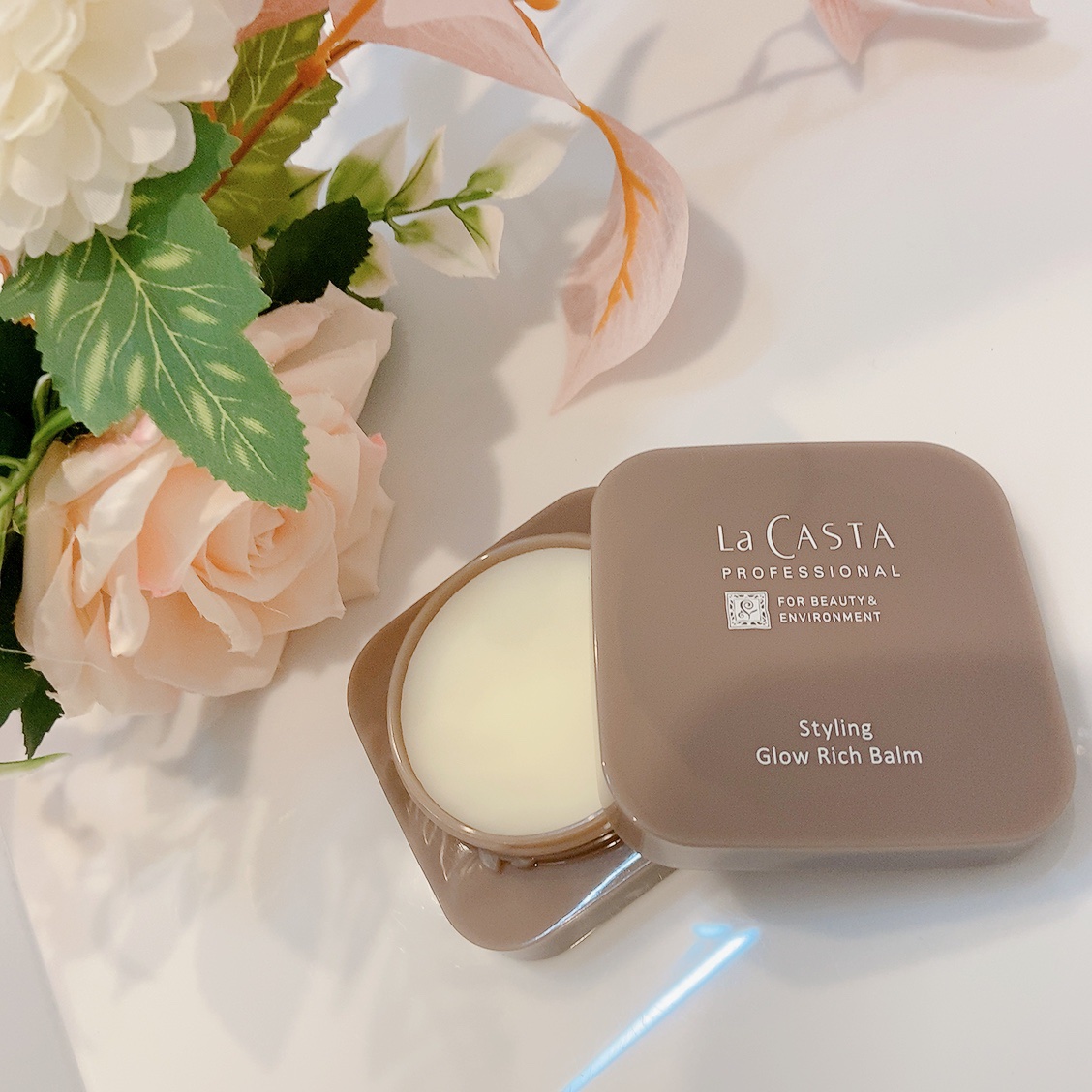 プロフェッショナル スタイリング グロウリッチ バーム /ラ・カスタ　プロフェッショナル/ヘアバームを使ったクチコミ（2枚目）