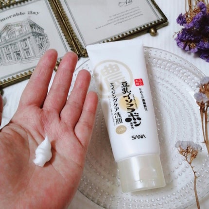 WRクレンジング洗顔 N/なめらか本舗/洗顔フォームを使ったクチコミ(2枚目)