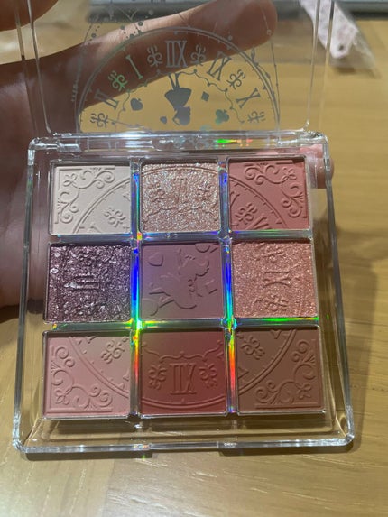 クォーツ 9色アイシャドウパレット(ドリームランドアイシャドウ)/ZEESEA/アイシャドウパレットを使ったクチコミ(2枚目)
