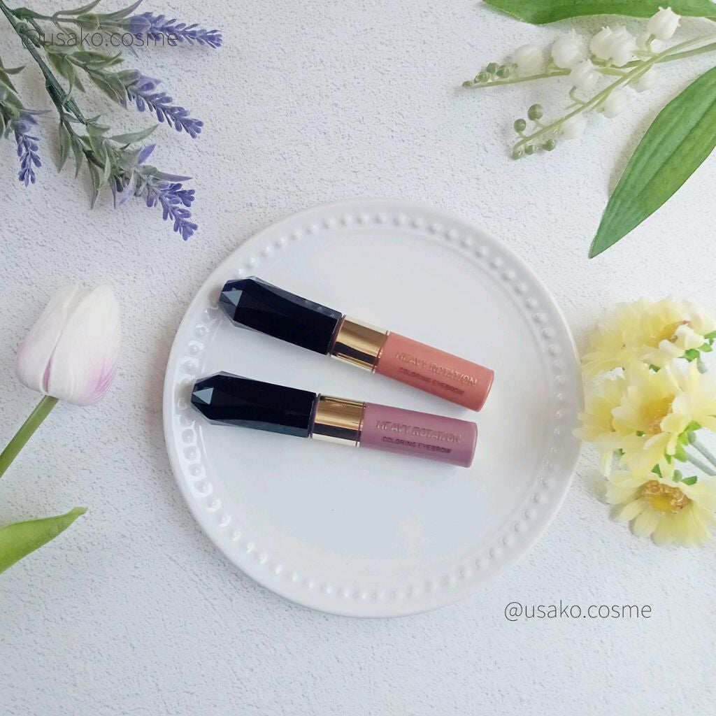 カラーリングアイブロウ/ヘビーローテーション/眉マスカラを使ったクチコミ(2枚目)