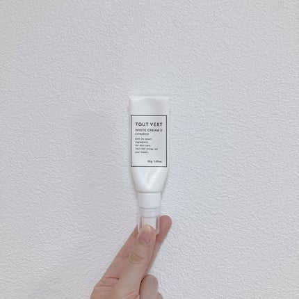 TOUT VERT ホワイトクリームII エクストラリッチのクチコミ「「ホワイトクリーム2 エクストラリッチ」
☘️リピート→△
☘️コックリとしたクリームで保湿.....」(1枚目)