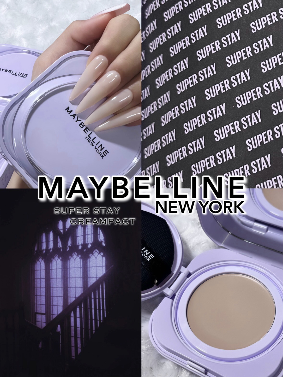 SPステイ クリームパクト ファンデーション/MAYBELLINE NEW YORK/クリーム・エマルジョンファンデーションを使ったクチコミ（1枚目）