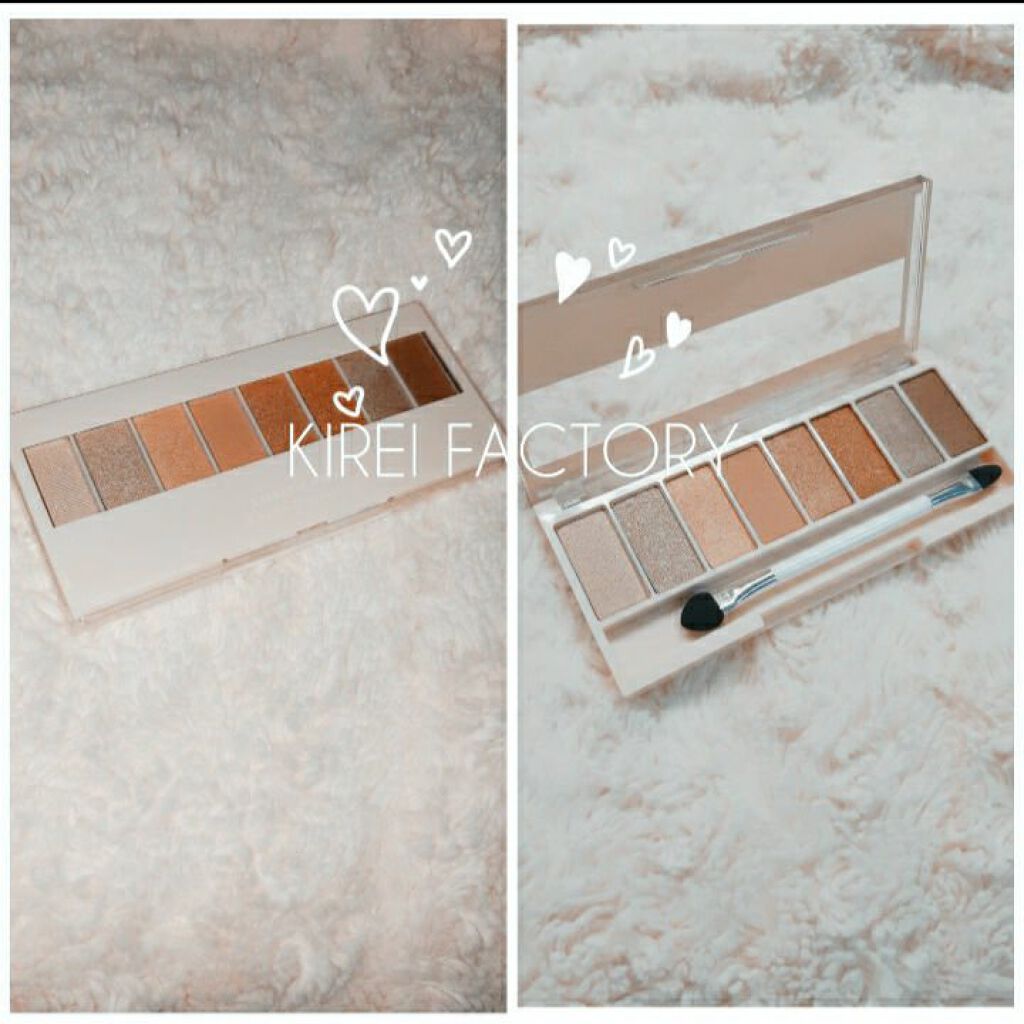 8色アイパレット/KIREI FACTORY/アイシャドウパレットを使ったクチコミ（1枚目）