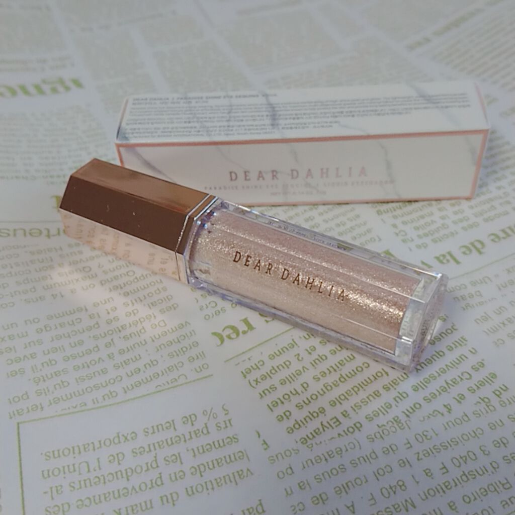 パラダイス シャイン アイ シークイン/DEAR DAHLIA/リキッドアイシャドウを使ったクチコミ(1枚目)