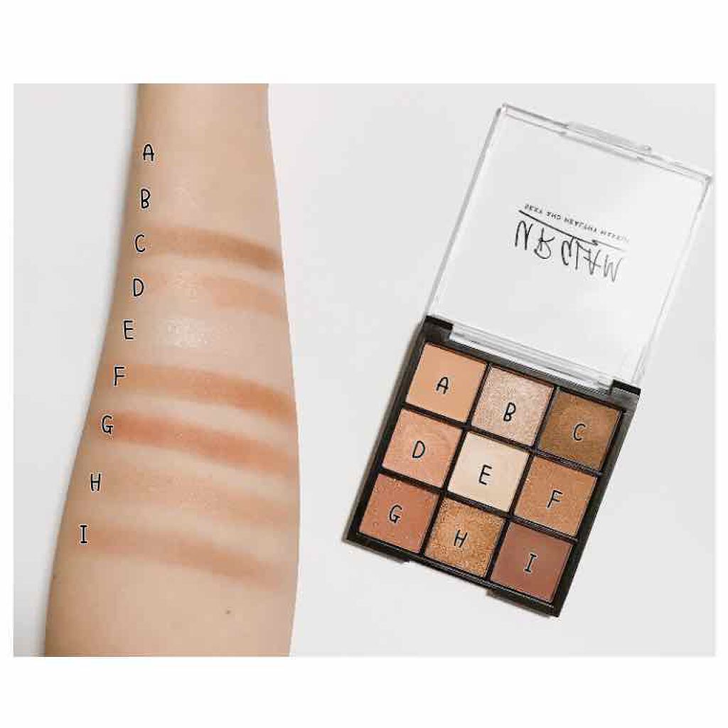 UR GLAM BLOOMING EYE COLOR PALETTE/U R GLAM/アイシャドウパレットを使ったクチコミ(2枚目)