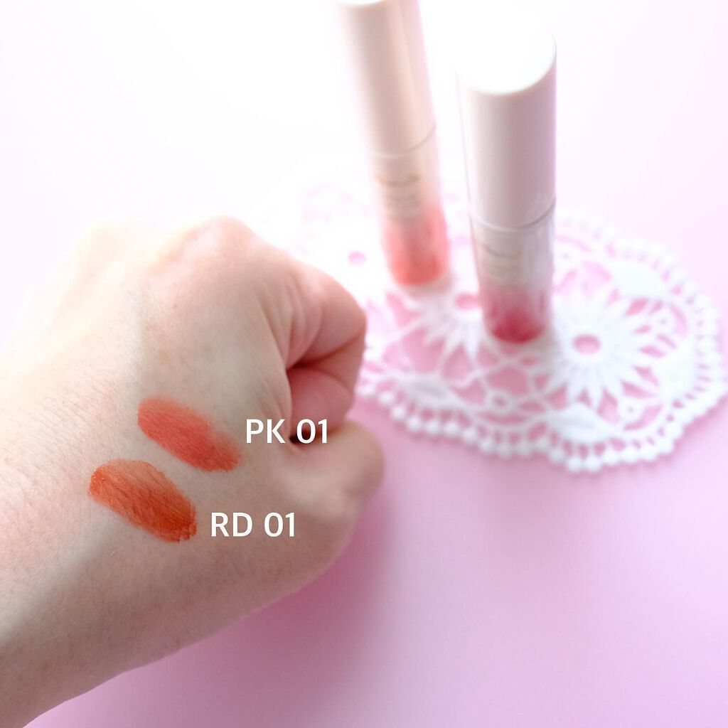 リキッドティントリップ/パラドゥ/リップティントを使ったクチコミ(4枚目)