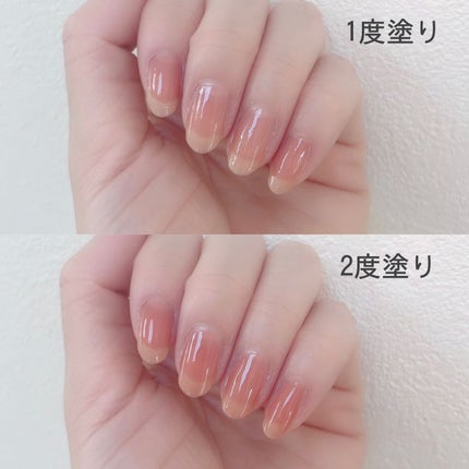 ムードペブルネイル/rom&nd/マニキュアを使ったクチコミ(3枚目)