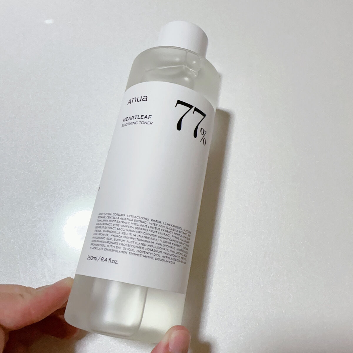 ドクダミ 77 スージングトナー/Anua/化粧水を使ったクチコミ（2枚目）