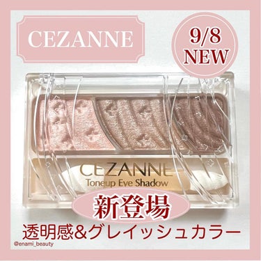 トーンアップアイシャドウ/CEZANNE/パウダーアイシャドウを使ったクチコミ（1枚目）