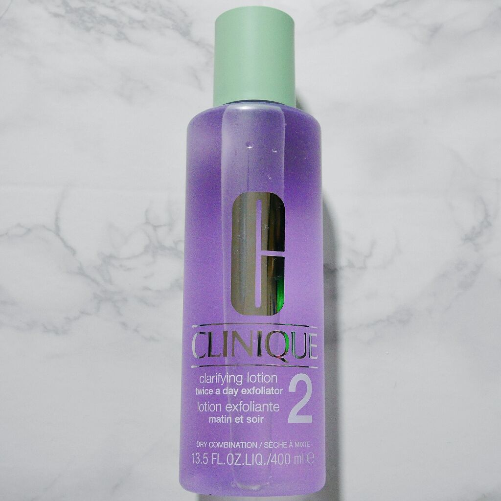 クラリファイング ローション 2/CLINIQUE/拭き取り化粧水を使ったクチコミ（1枚目）