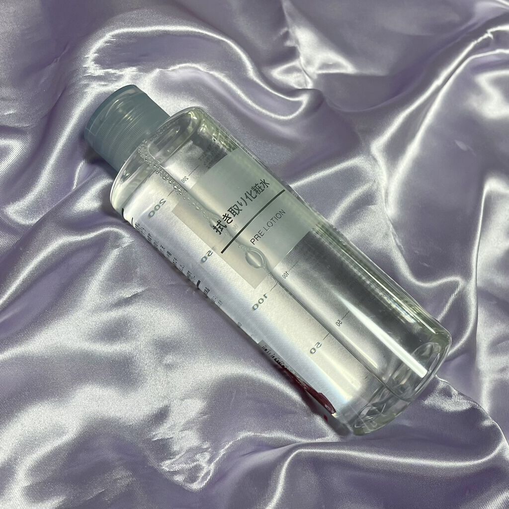 ふき取り化粧水/無印良品/拭き取り化粧水を使ったクチコミ（1枚目）