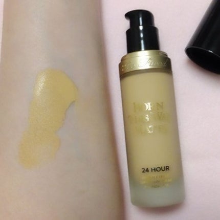 ボーン ディス ウェイ アンディテクタブル 24H マット ファンデーション バニラ/Too Faced/リキッドファンデーションを使ったクチコミ(3枚目)