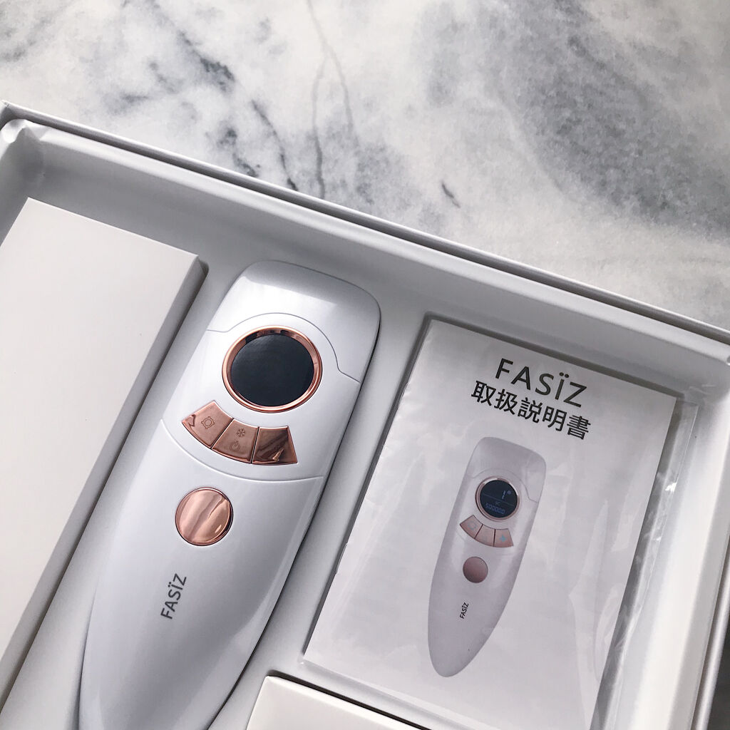 FASIZ607C IPL光脱毛器/FASIZ/家庭用脱毛器を使ったクチコミ（1枚目）