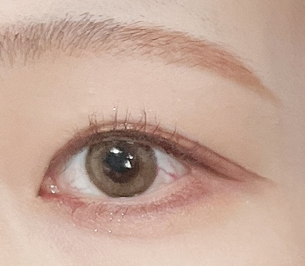 ViVi Ring 1day/OLENS/ワンデー（１DAY）カラコンを使ったクチコミ（2枚目）