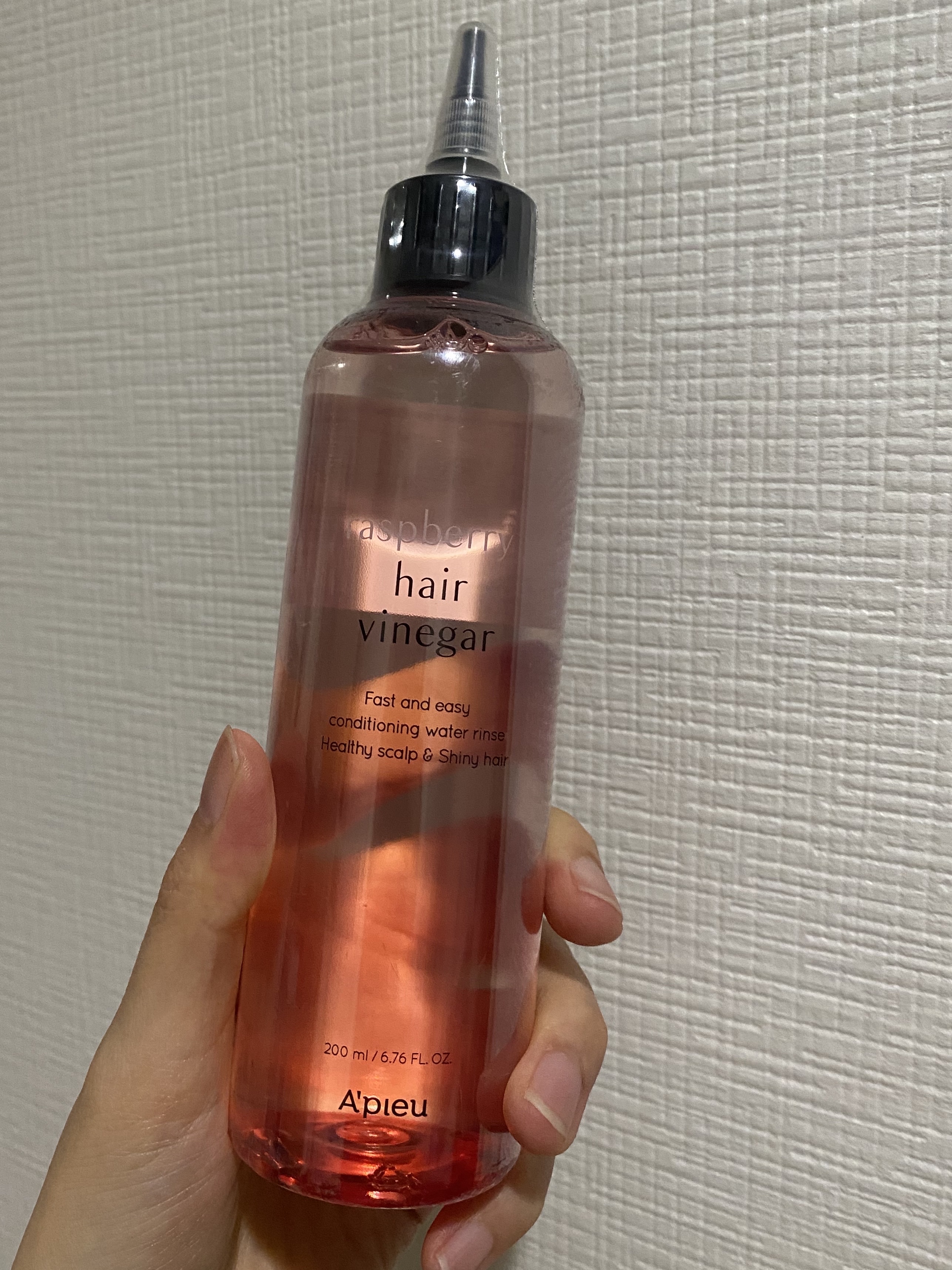 ラズベリー ヘアビネガー/A’pieu/頭皮ローションを使ったクチコミ（2枚目）