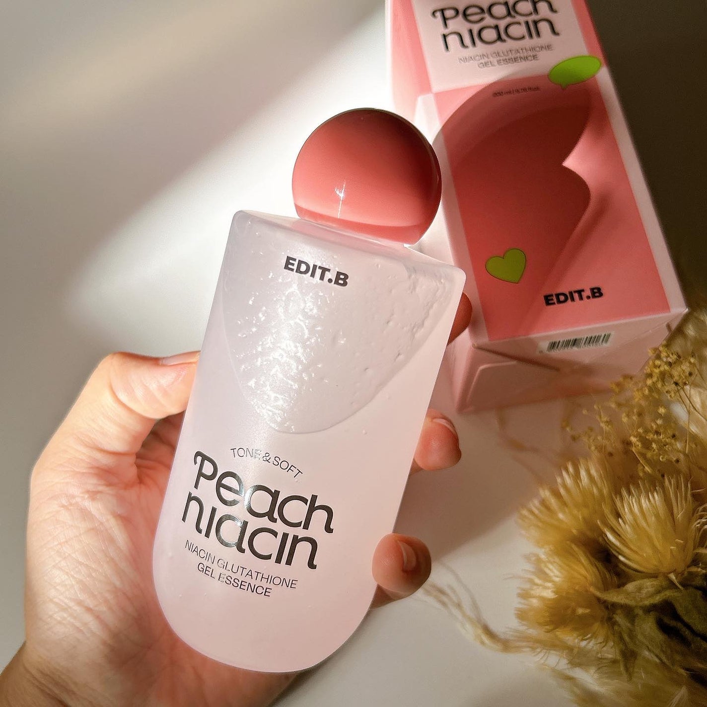 ピーチ ナイアシンアミド GLT ジェルエッセンス/EDIT.B/美容液を使ったクチコミ(3枚目)