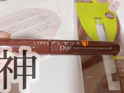 パーフェクトエクステンション マスカラ for カール/D-UP/マスカラを使ったクチコミ(1枚目)