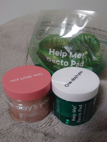 ヘルプミー! リアルコラーゲンパッド/One-day's you/トナーパッドを使ったクチコミ(2枚目)