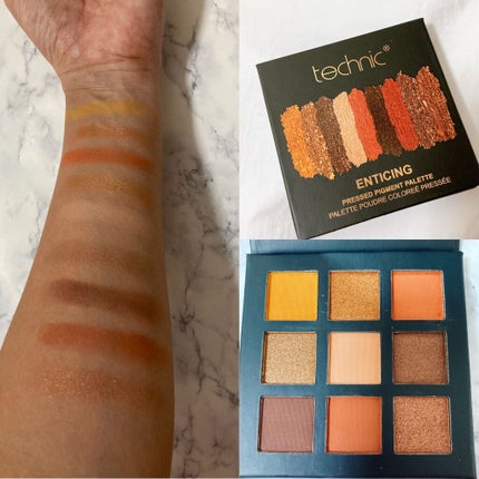 technic/technic/アイシャドウパレットを使ったクチコミ(6枚目)