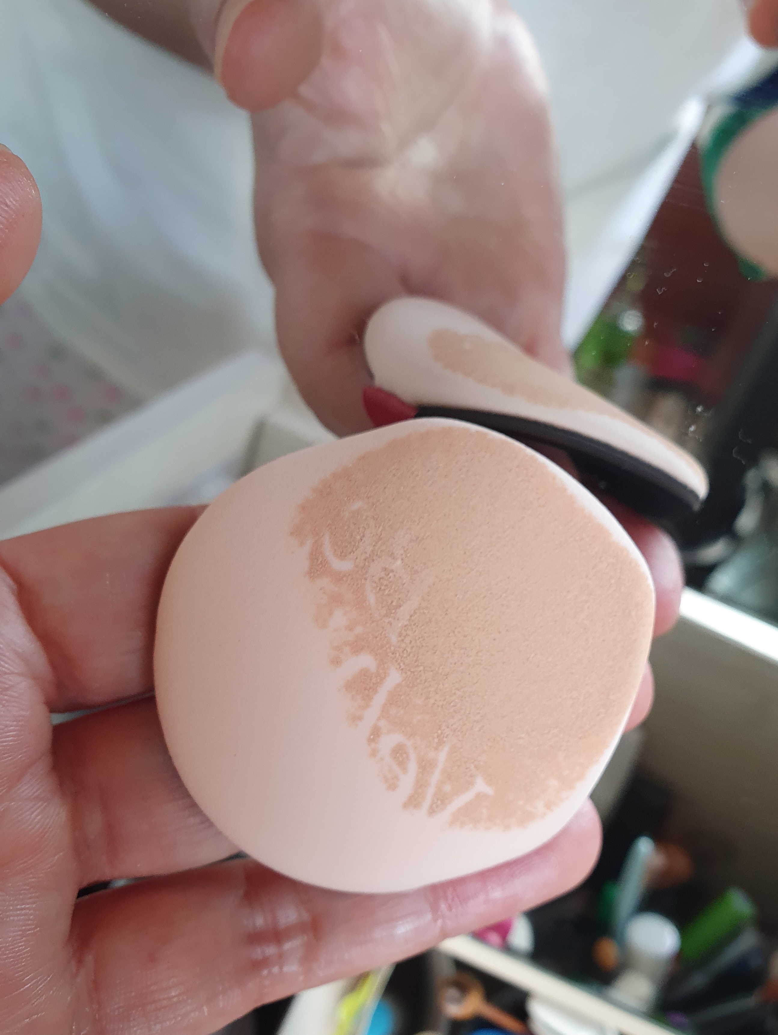 ビーベルベットカバークッション/espoir/クッションファンデーションを使ったクチコミ（3枚目）