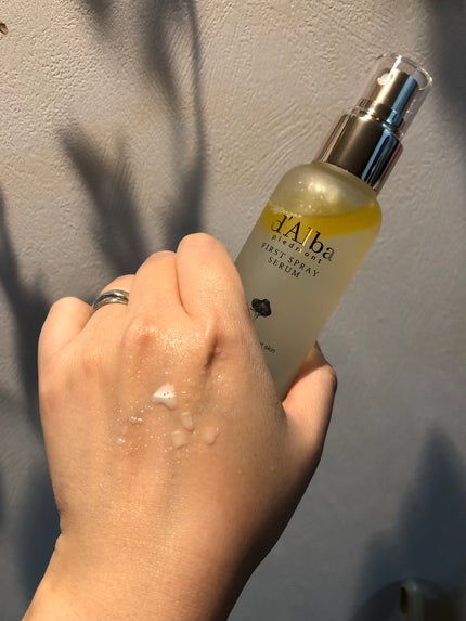 ダルバ ホワイトトリュフファーストスプレーセラム/ダルバ/ミスト状化粧水を使ったクチコミ(4枚目)