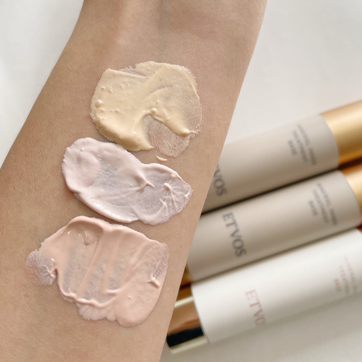 ミネラルインナートリートメントベース/エトヴォス/化粧下地を使ったクチコミ(5枚目)