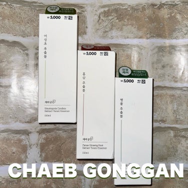 スキンケアトナー/CHAEB GONGGAN/化粧水を使ったクチコミ（1枚目）