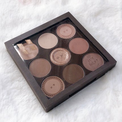 マイフェイブムードアイパレット 9カラー/HOLIKA HOLIKA/アイシャドウパレットを使ったクチコミ(4枚目)