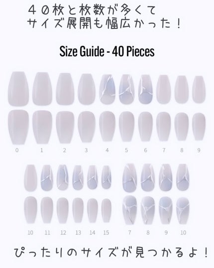 ネイルチップ(シールタイプ)/FINGER SUIT/ネイルチップ・パーツを使ったクチコミ(5枚目)