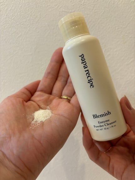 ブレミッシュ 酵素 洗顔パウダー/PAPA RECIPE/洗顔パウダーを使ったクチコミ(4枚目)