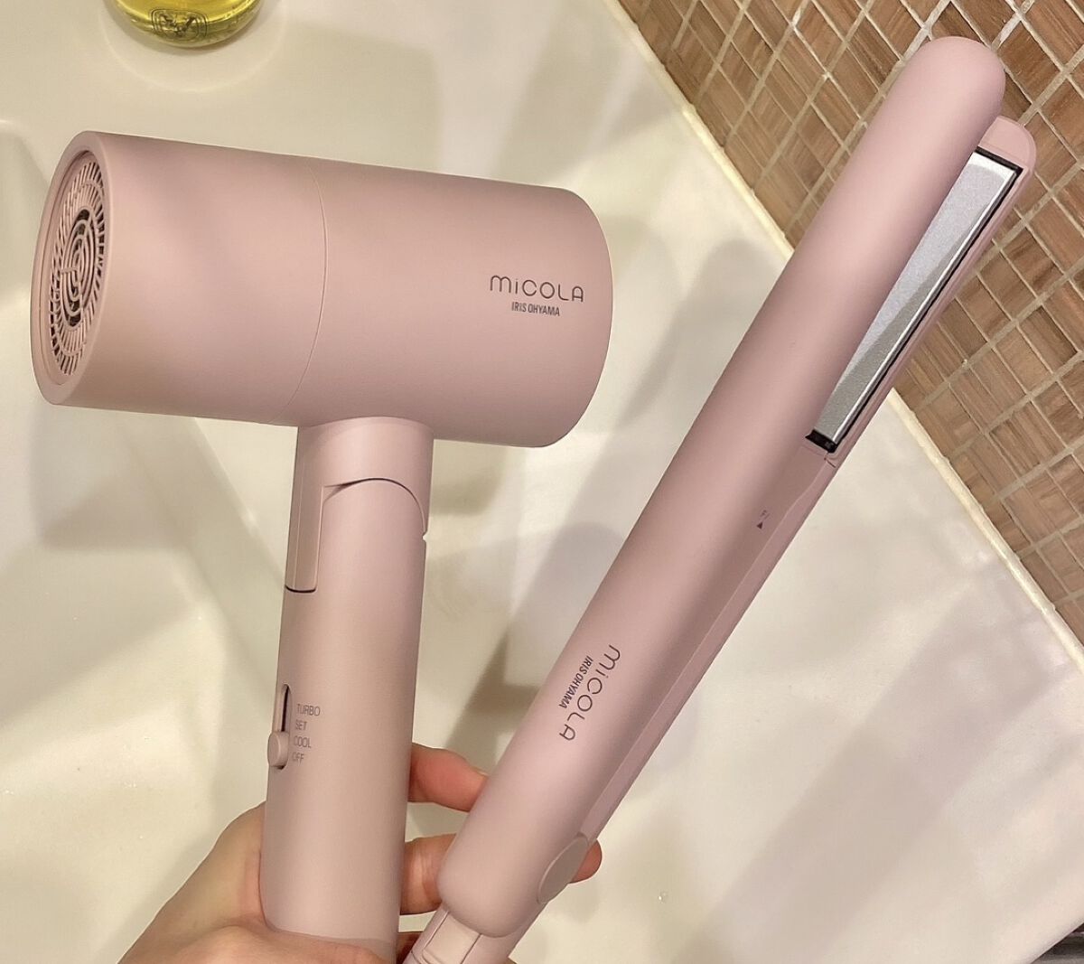 イオンドライヤー HDR-M101/MiCOLA/ドライヤーを使ったクチコミ（2枚目）