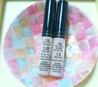 the  SAEM   TIP CONCEALER
SPF  28/   PA++
どこのランキングでも1位をとってる韓国の優秀コンシーラー✧*。
ちょんっと少量のせて伸ばすだけでクマ･シミ･ニキビ跡が