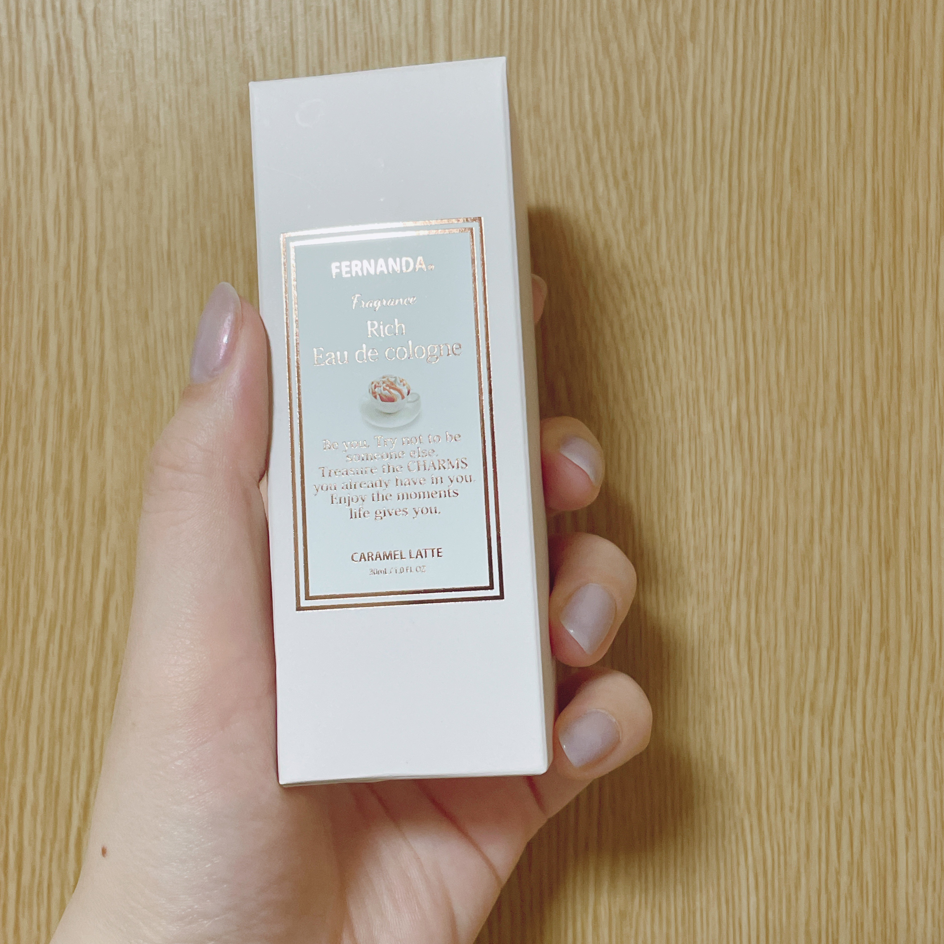フレグランス リッチオーデコロン キャラメルラテ/フェルナンダ/香水(レディース)を使ったクチコミ（1枚目）