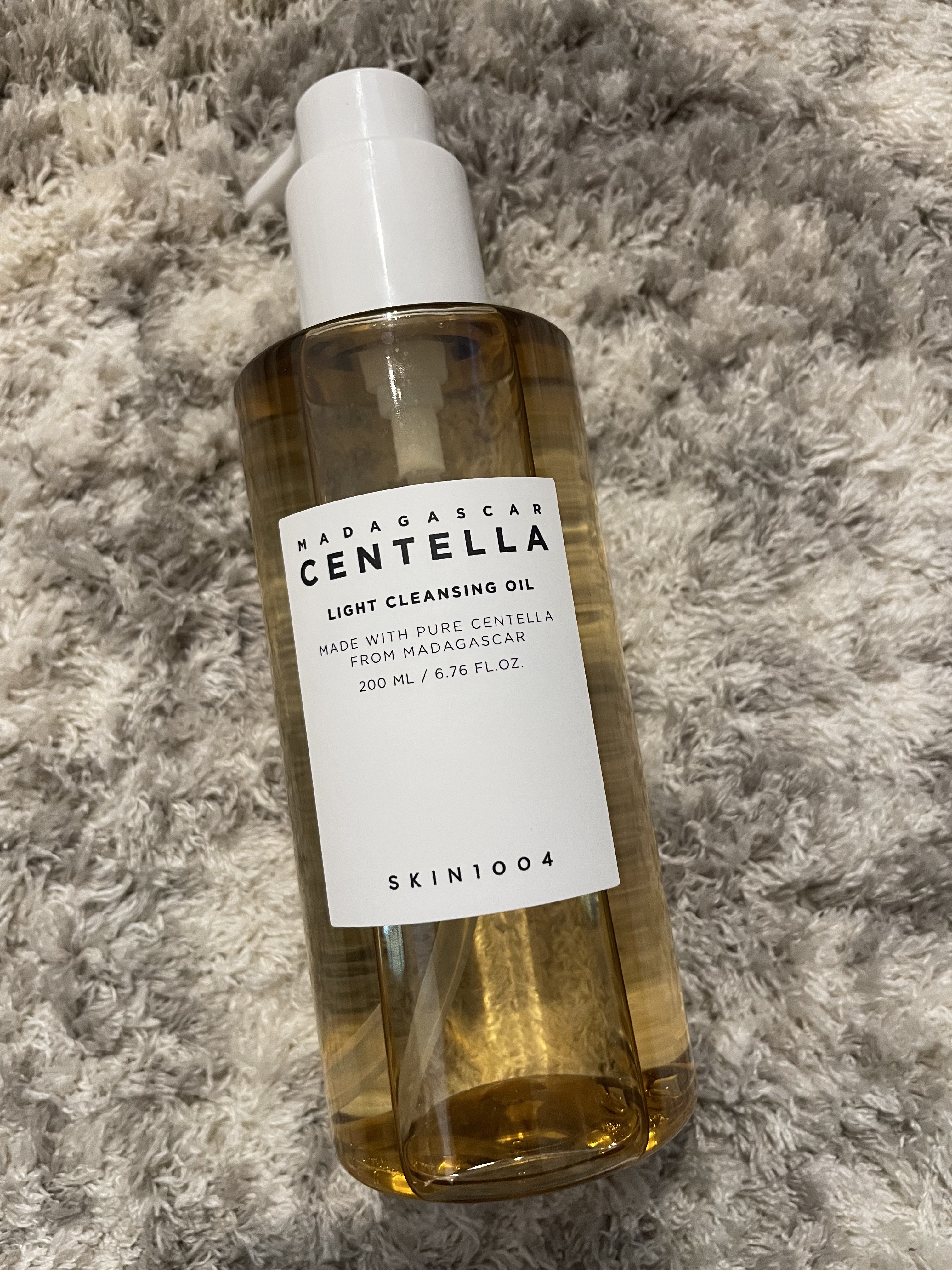 センテラ ライトクレンジングオイル/SKIN1004/オイルクレンジングを使ったクチコミ（1枚目）