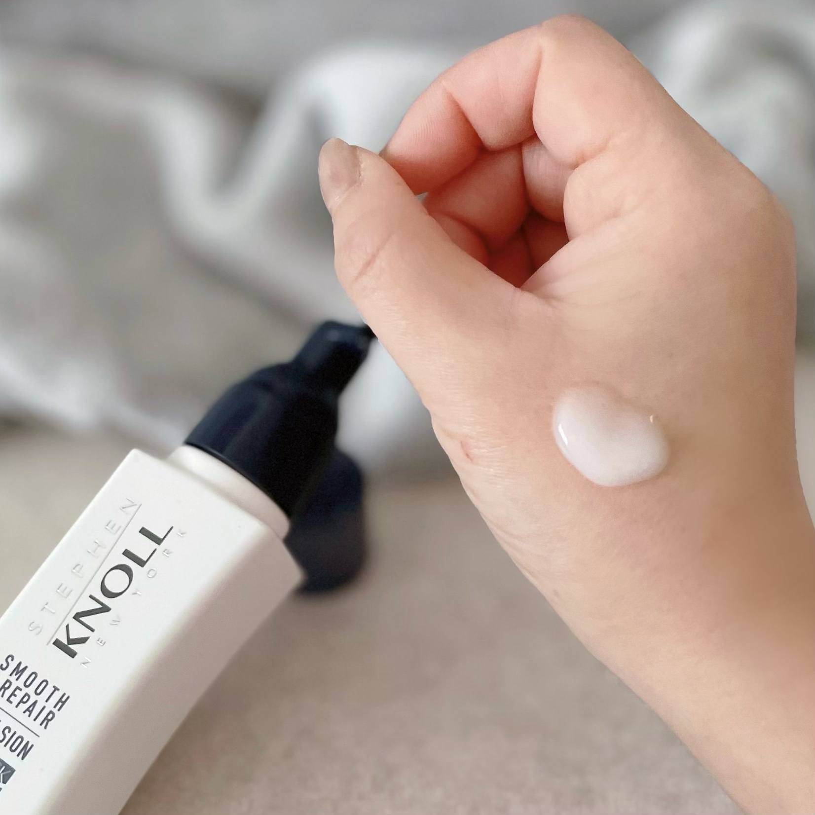 モイスチュアソフニング エマルジョン スムースリペア/スティーブンノル ニューヨーク/ヘアミルクを使ったクチコミ（3枚目）